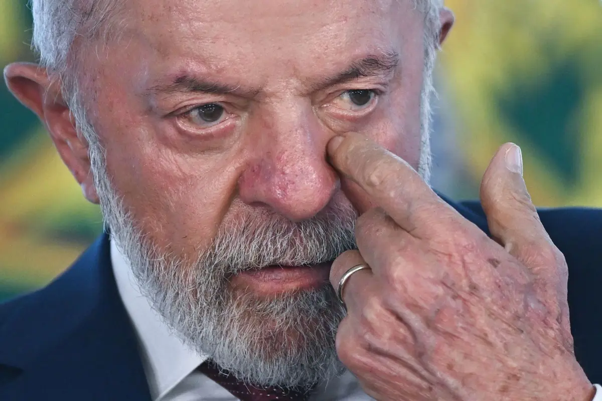 O presidente brasileiro Lula da Silva