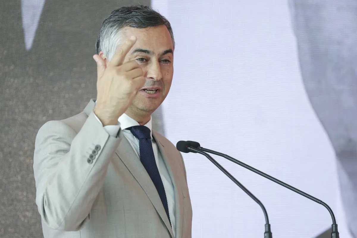 O ministro da Educação, Ciência e Inovação, Fernando Alexandre