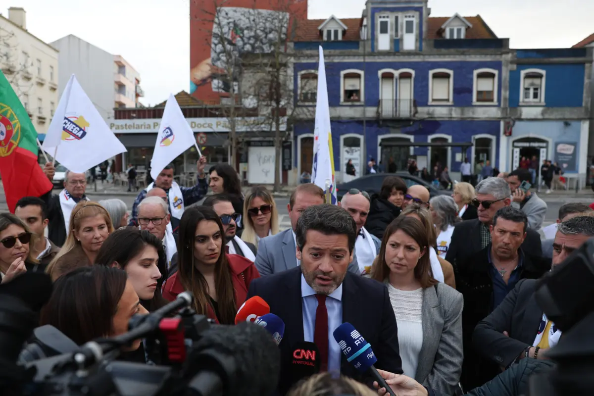 André Ventura, presidente do Chega