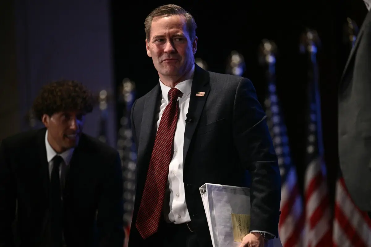 O conselheiro de Segurança Nacional dos Estados Unidos, Mike Waltz