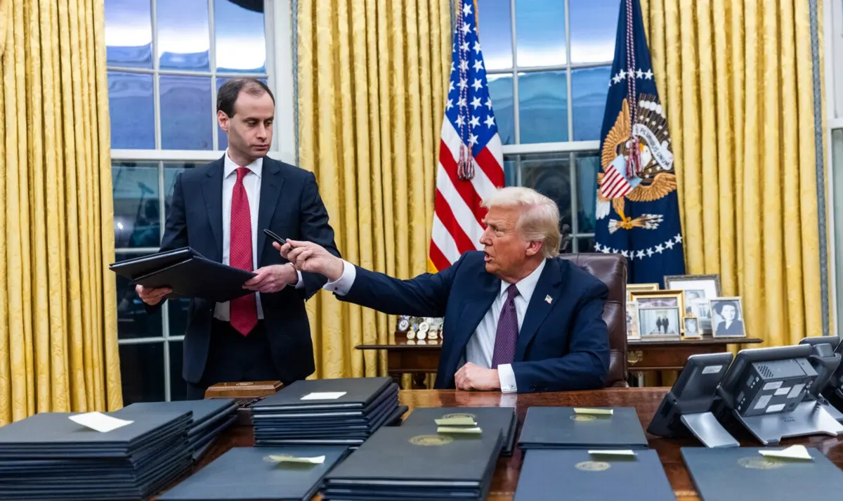 Imagem de contexto do artigo Trump nomeia antigo dono de cadeias de fast-food como embaixador dos EUA na UE