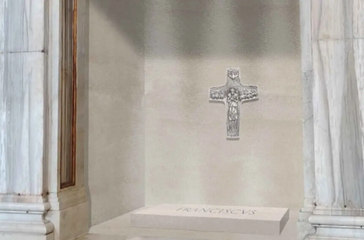 Imagem de contexto do artigo Vaticano divulga imagem do túmulo do Papa Francisco