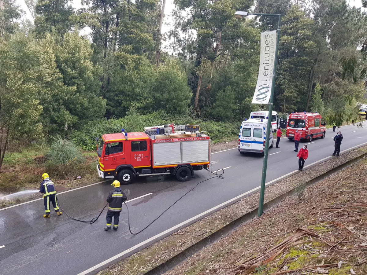Os factos remontam a 11 de março de 2021, com o arguido ao volante da ambulância e com doentes que transportava para uma clínica