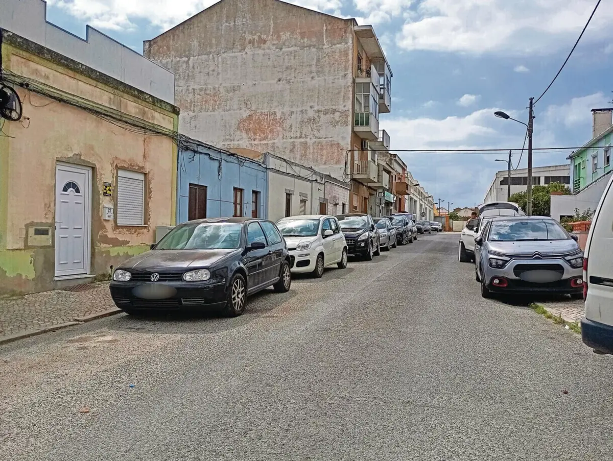 Rua Amadeu Moura Stoffel, no Montijo