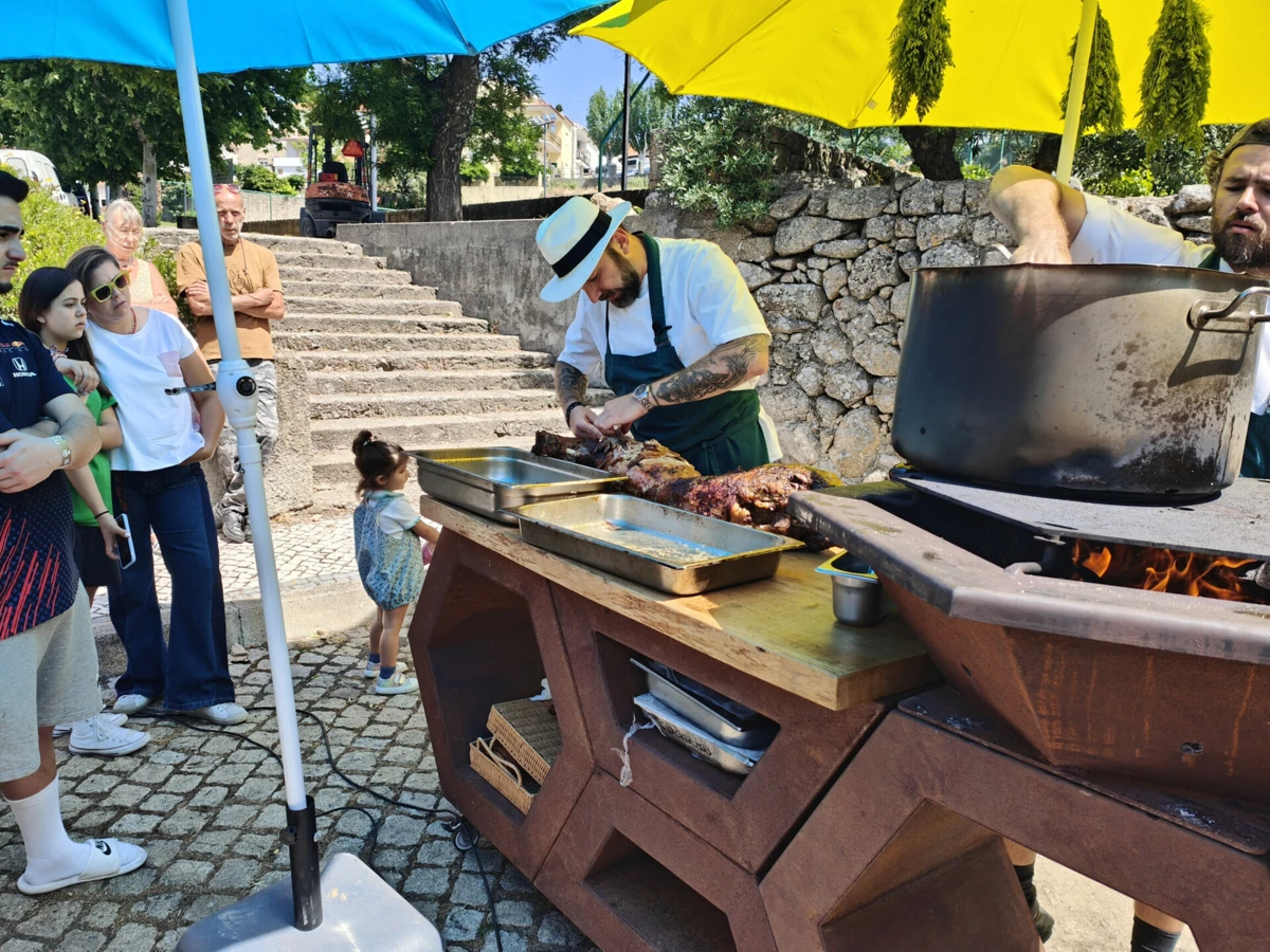 Cef Ljubomir Stanisic na preparação do almoço