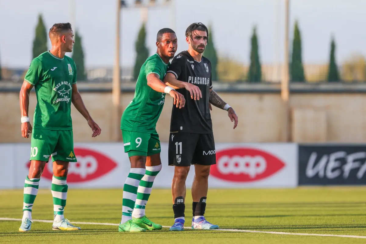 Jota Silva foi decisivo na vitória minhota em Malta