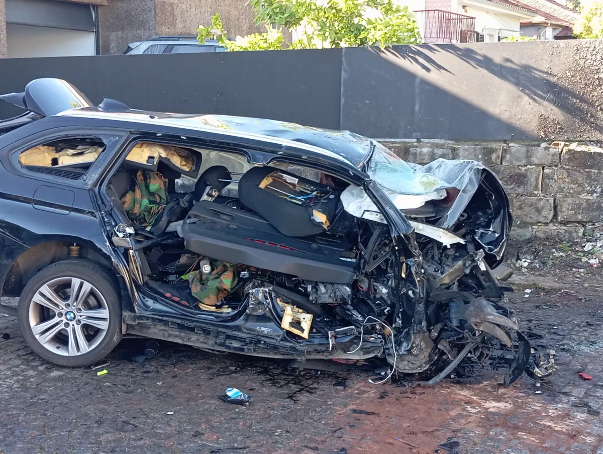 Despiste ocorreu na EN 101, em Palmeira, Braga