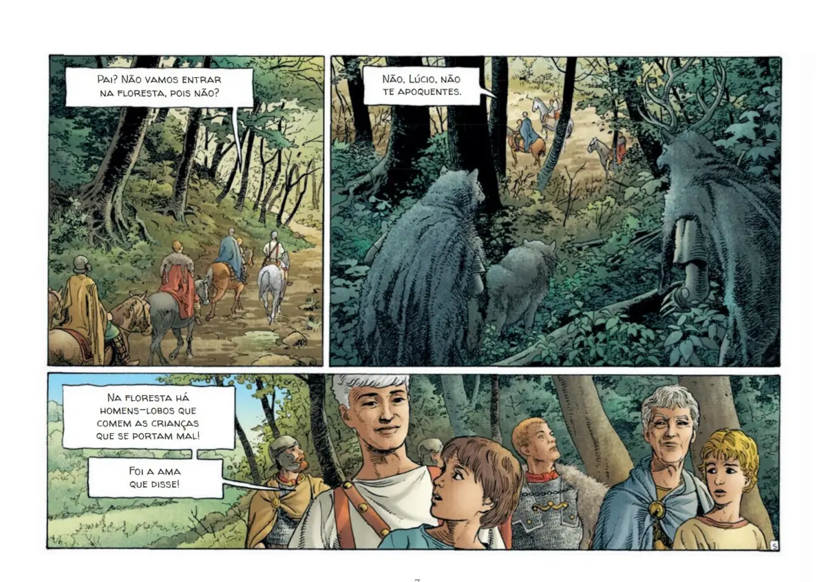 Na sua nova vida mais realista, Alix é adulto e senador romano