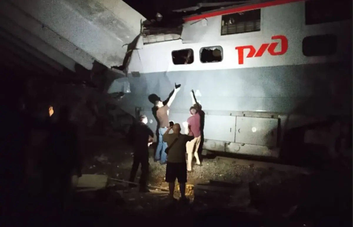 O acidente ocorreu na região de Briansk