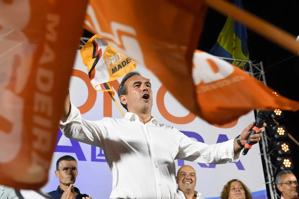 O presidente do município de Câmara de Lobos, Pedro Coelho