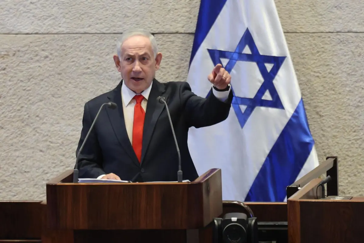 Primeiro-ministro israelita, Benjamin Netanyahu