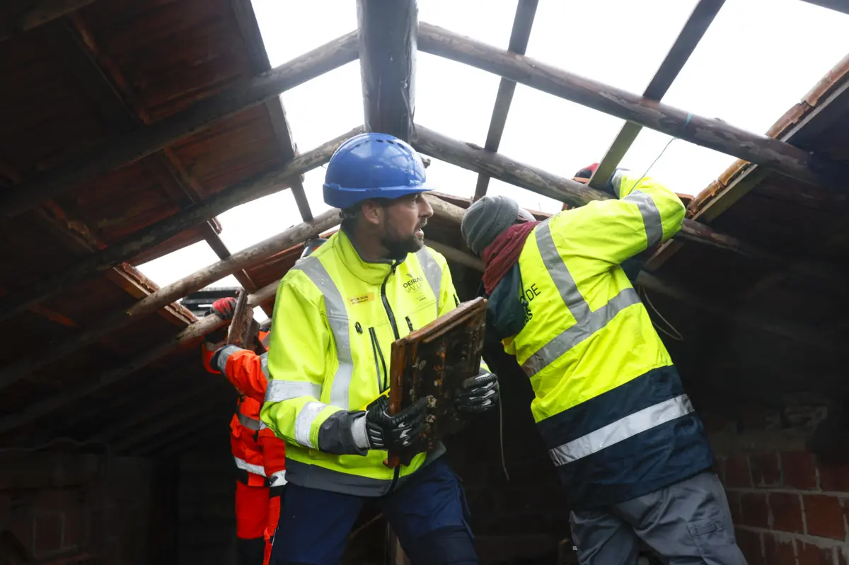 Equipas estão mobilizadas para a reconstrução