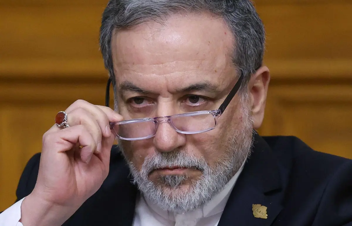 A delegação iraniana é representada pelo seu ministro dos Negócios Estrangeiros, Abbas Araghchi