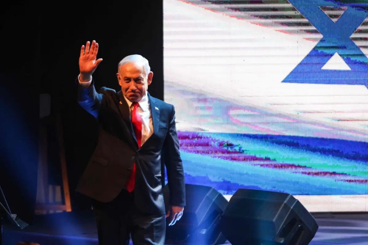 O primeiro-ministro israelita Benjamin Netanyahu