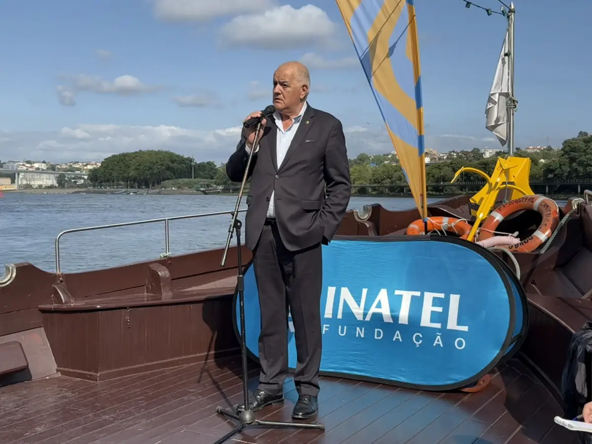 José Manuel da Costa Soares, presidente da Fundação Inatel, durante apresentação das comemorações