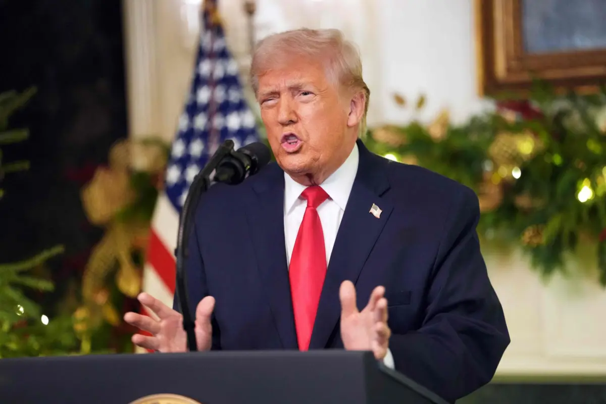 Donald Trump fez declaração ao país