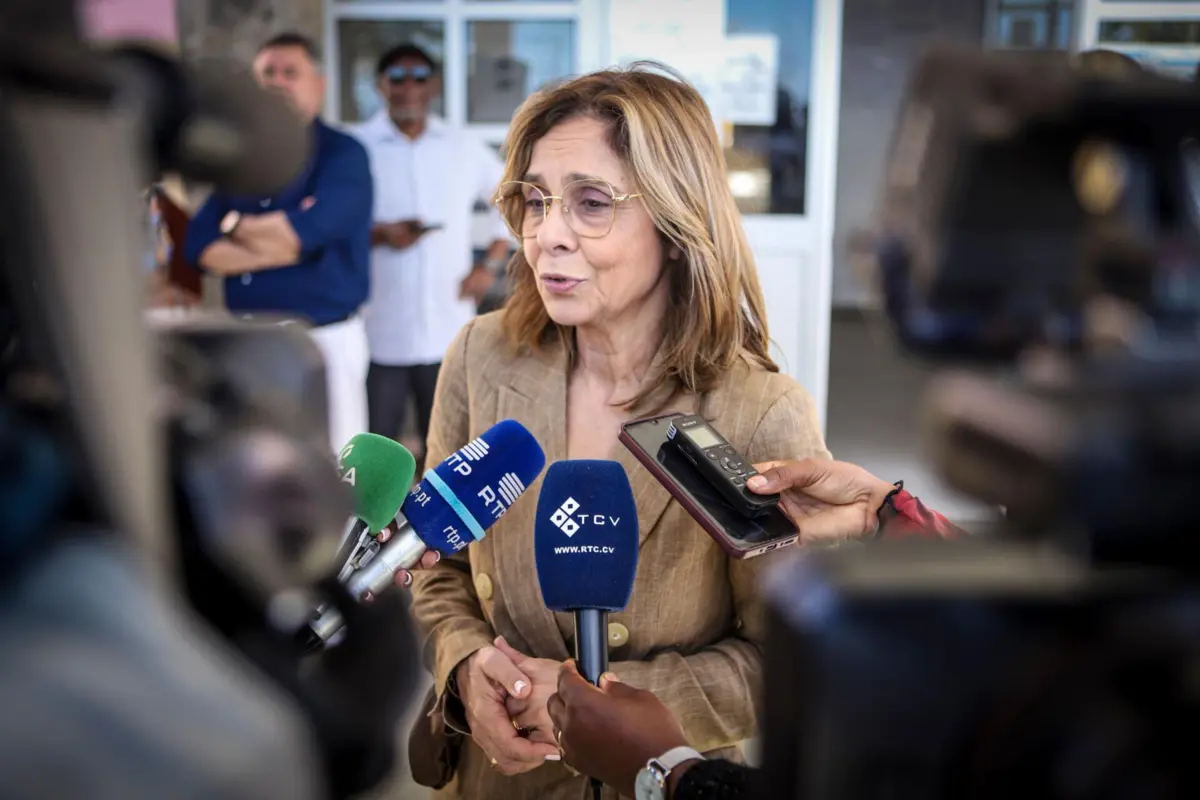 A ministra da Saúde, Ana Paula Martins