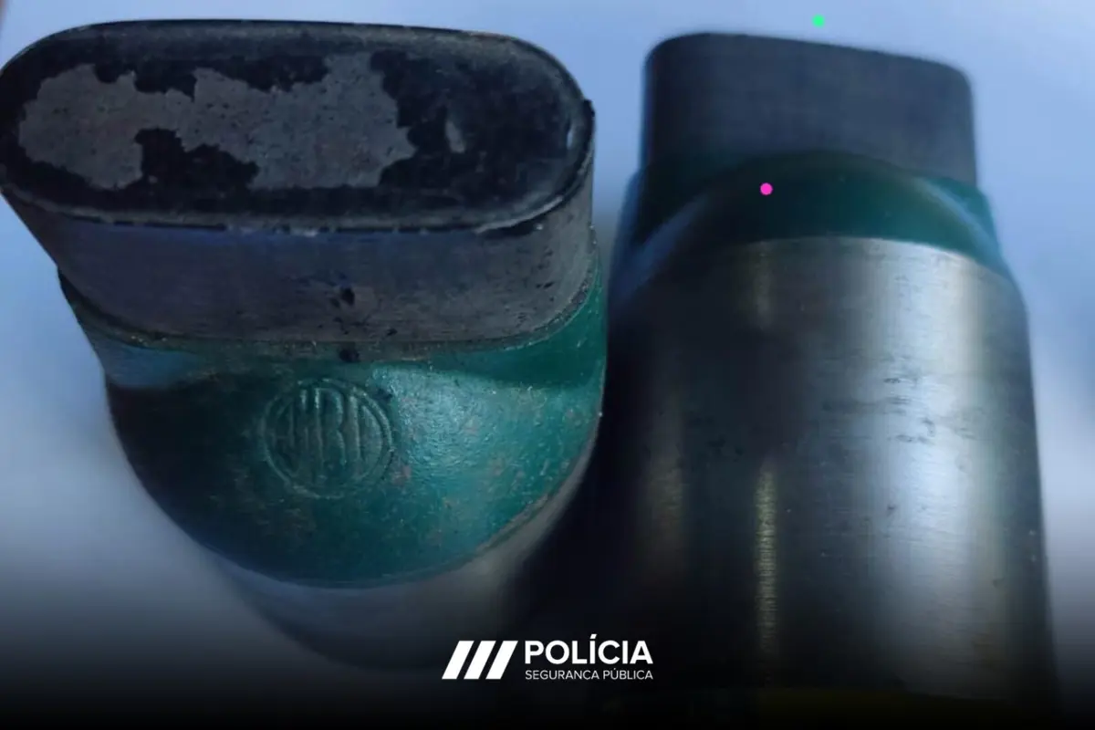 PSP afirmou que as granadas foram desativadas e destruídas