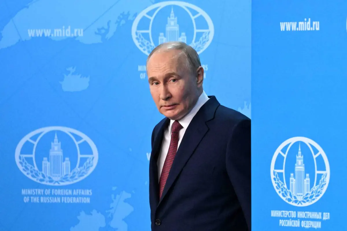 Vladimir Putin, presidente da Rússia