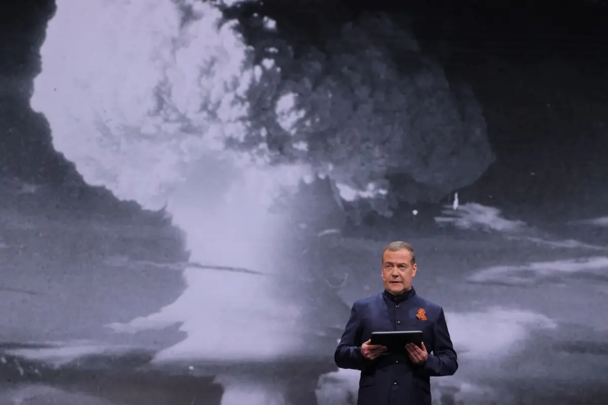 O ex-presidente russo Dmitry Medvedev