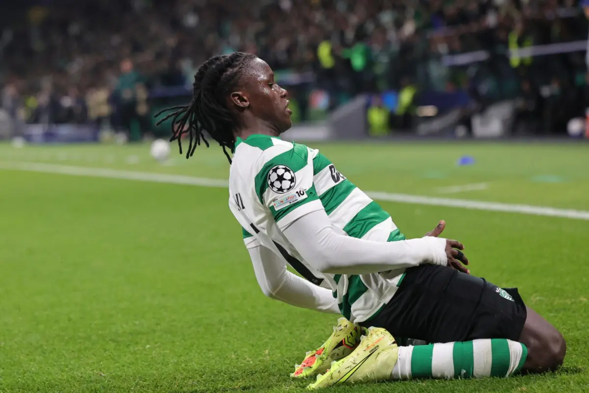 Geovany Quenda abriu o marcador para o Sporting