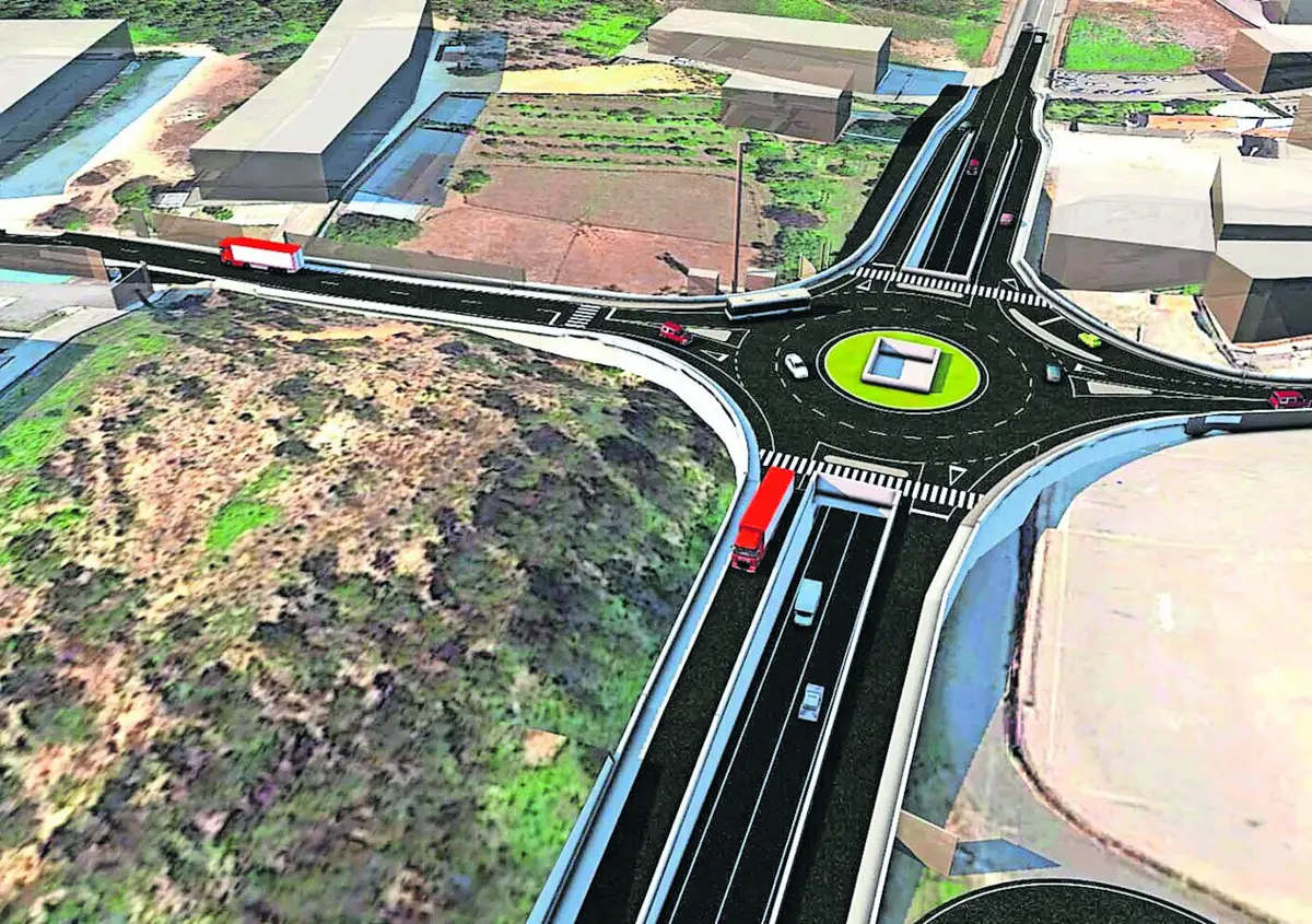 Viaduto com rotunda superior vai nascer junto à "Cerâmica do Alto"