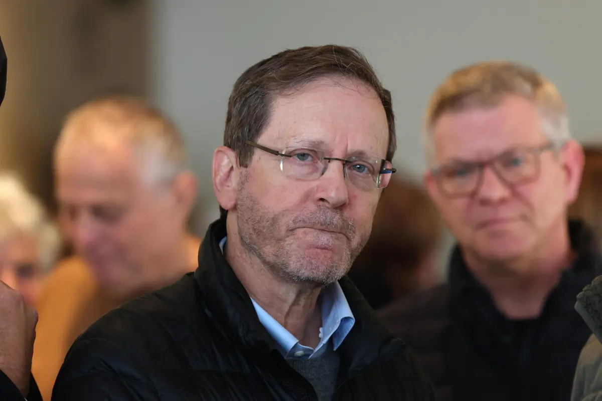 Isaac Herzog, presidente israelita