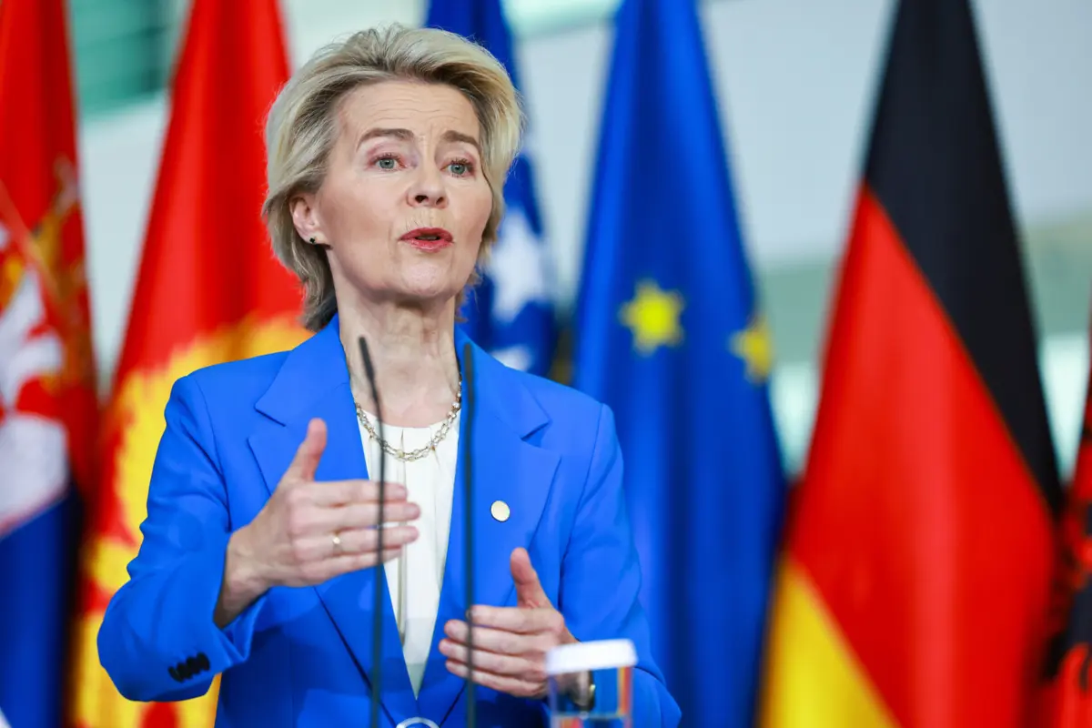 Ursula von der Leyen, presidente da Comissão Europeia