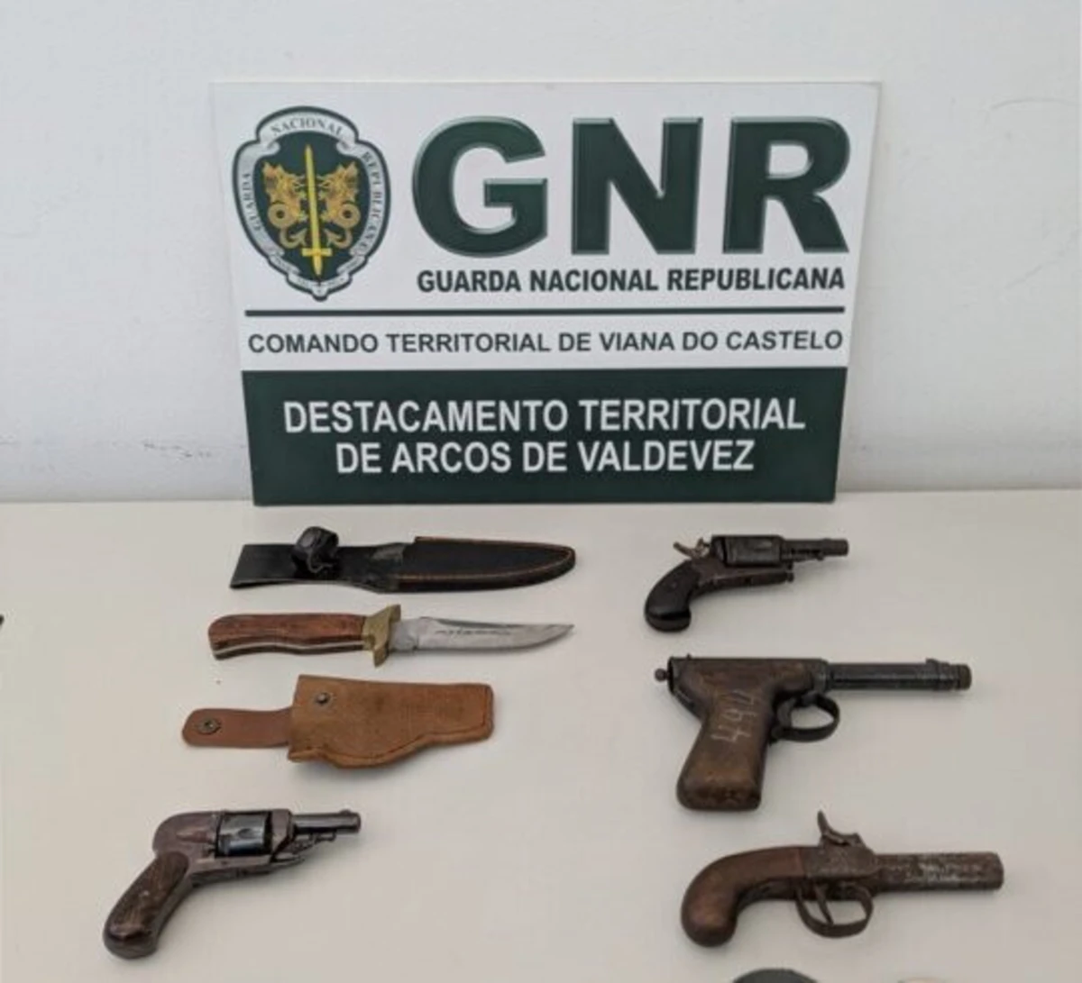 Imagem de contexto do artigo Homem detido após disparo com arma ilegal em Ponte de Lima