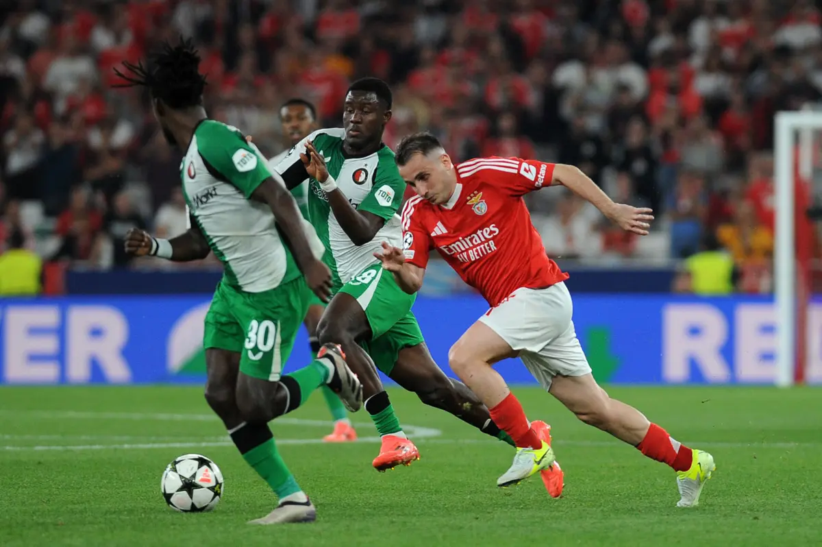Akturkoglu marcou o golo do Benfica