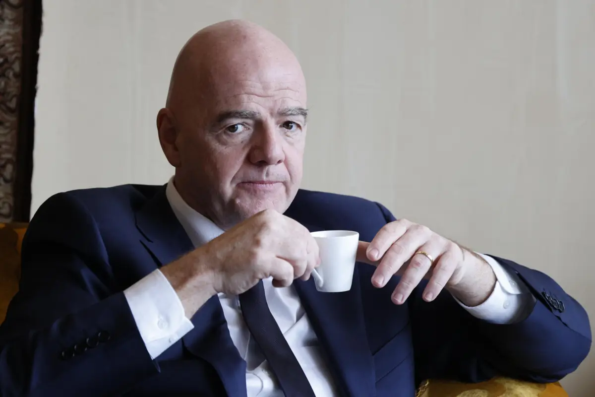 Gianni Infantino, presidente da FIFA
