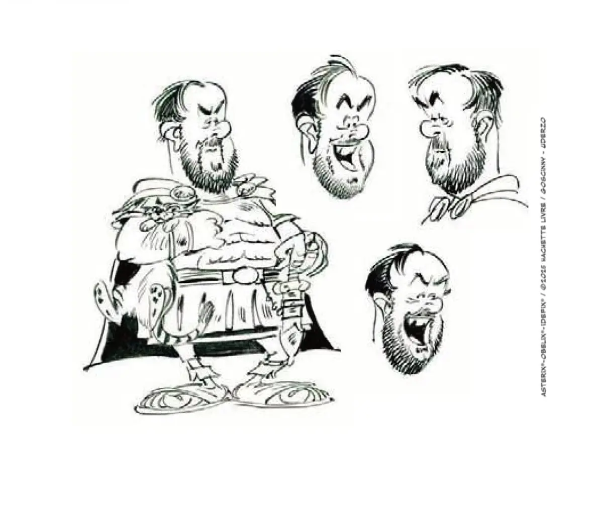 Divulgadas imagesn do próximo álbum de Astérix