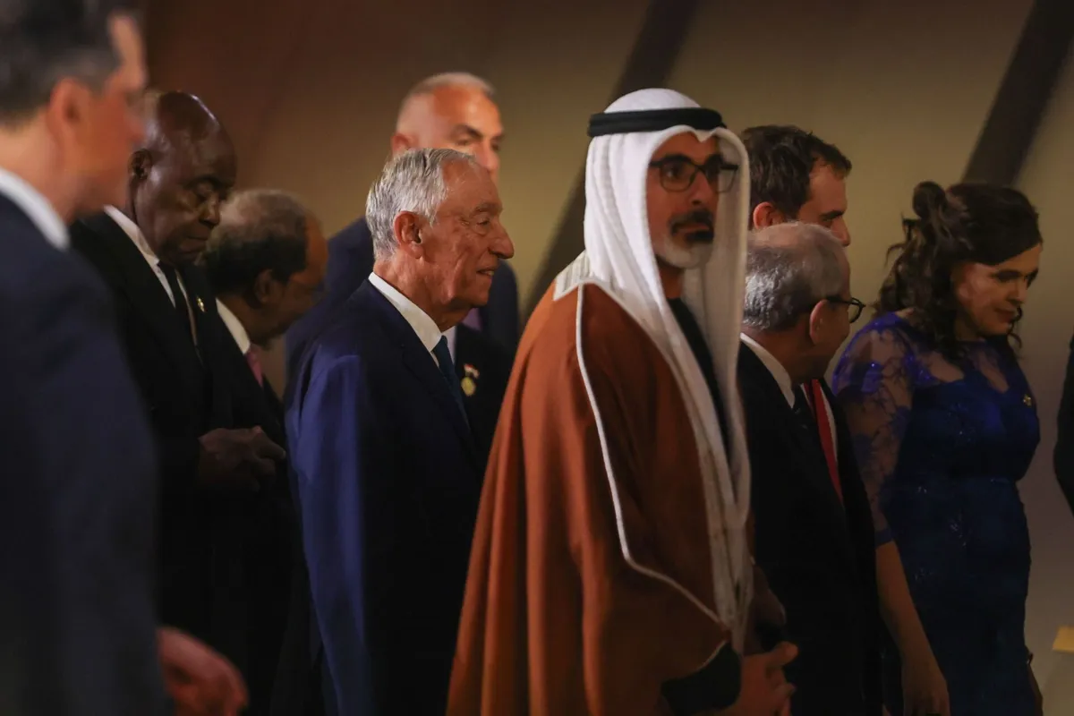 Marcelo esteve na inauguração do Grande Museu Egípcio