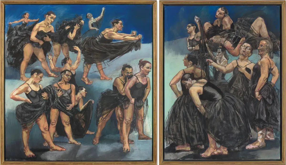 "Avestruzes Bailarinas do filme 'Fantasia' de Walt Disney"