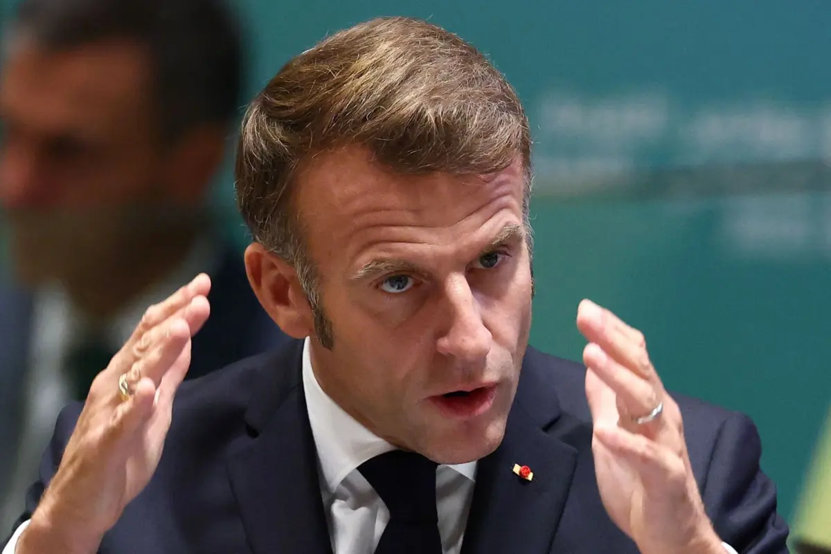 Macron está em Nova Iorque no âmbito da Assembleia Geral da ONU