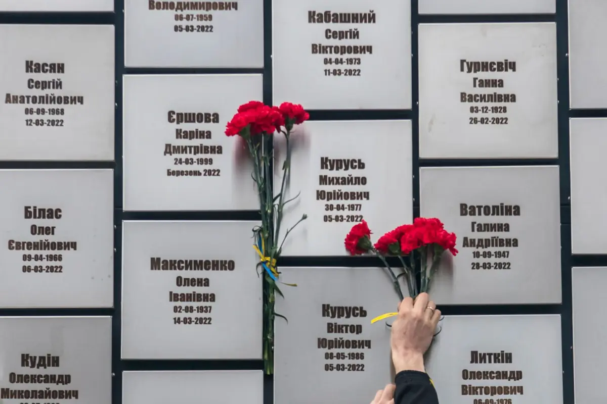 Em abril de 2022, com a retirada das tropas russas de Bucha, começaram a ser divulgados relatos e imagens de diversas atrocidades em Bucha