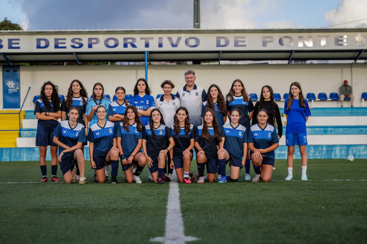 Clube Desportivo de Ponte tem a ambição de ter todos os escalões. Balneários exclusivos para as atletas