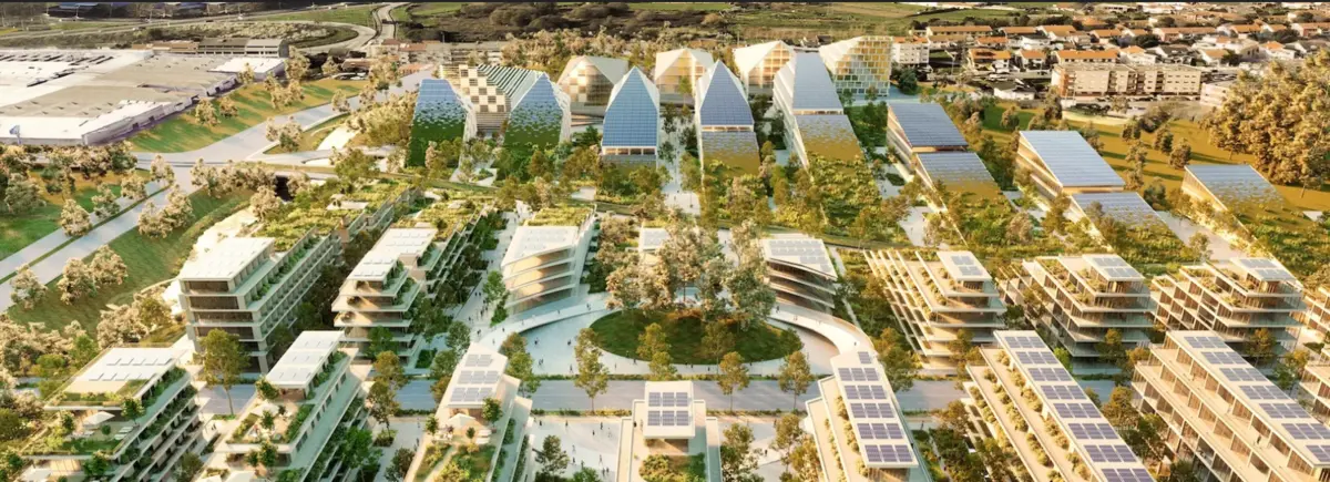 Imagem virtual do futuro empreendimento