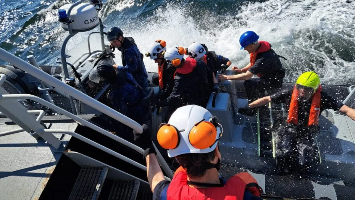 Ação focou-se no Canal da Mancha, que liga França a Inglaterra