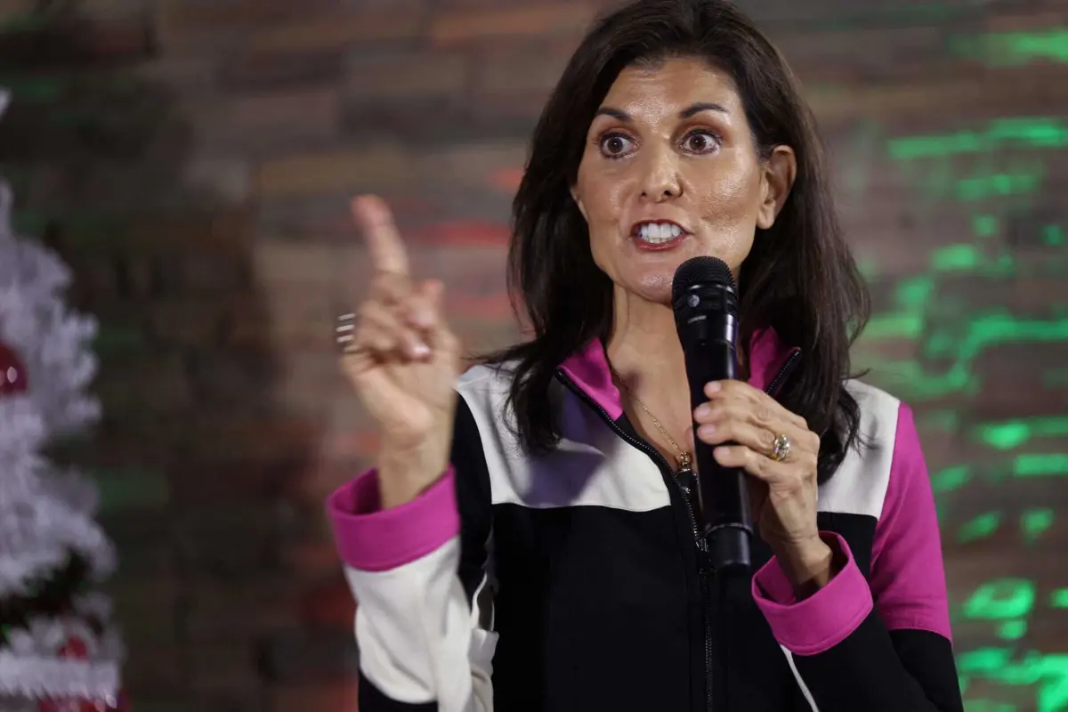 Imagem de contexto do artigo Adversária de Trump à designação republicana acusa ex-presidente de "intimidar" o partido