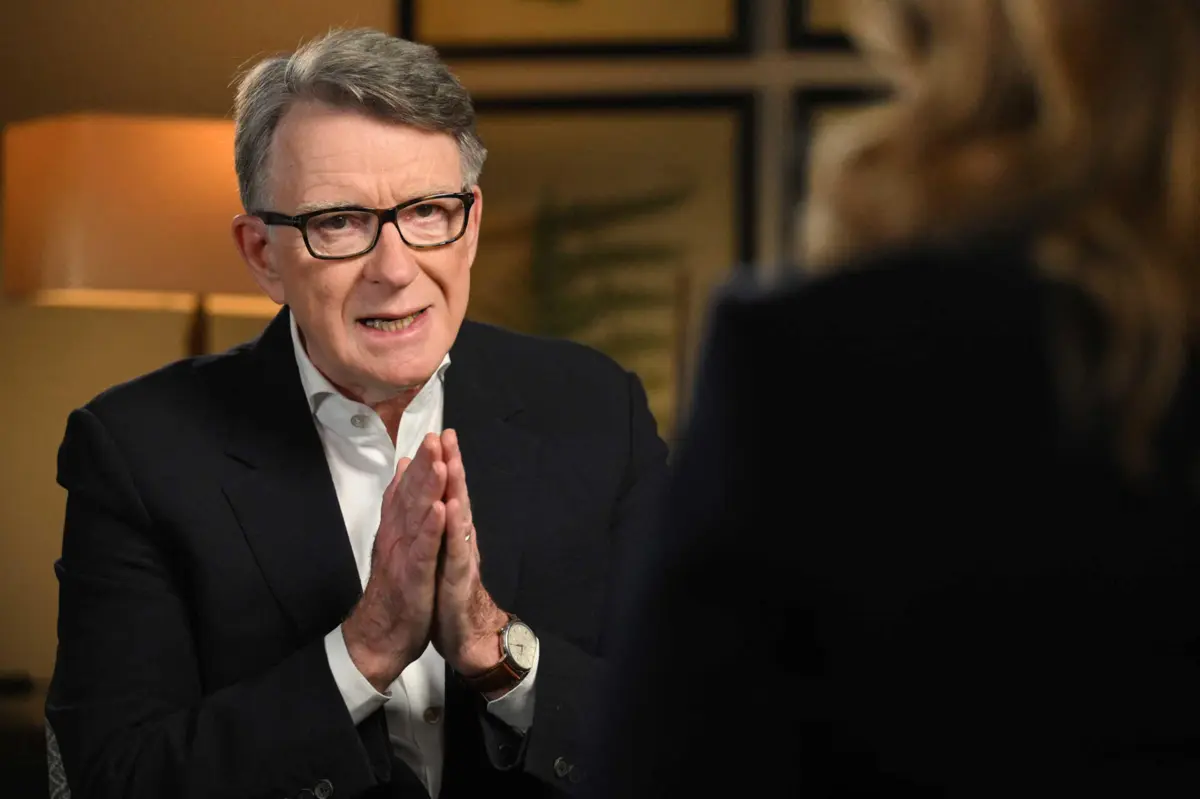 Peter Mandelson, ex-embaixador do Reino Unido em Washington