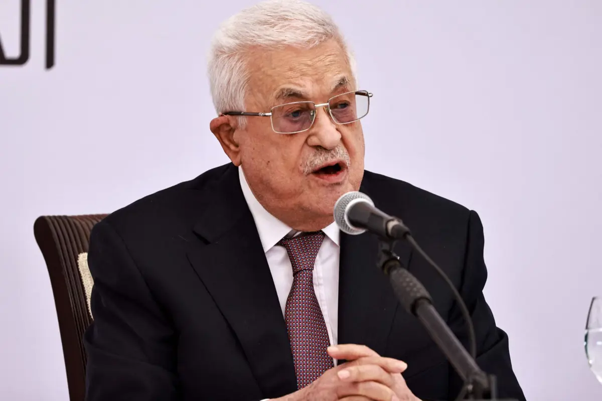 Mahmud Abbas, líder da Autoridade Nacional Palestiniana