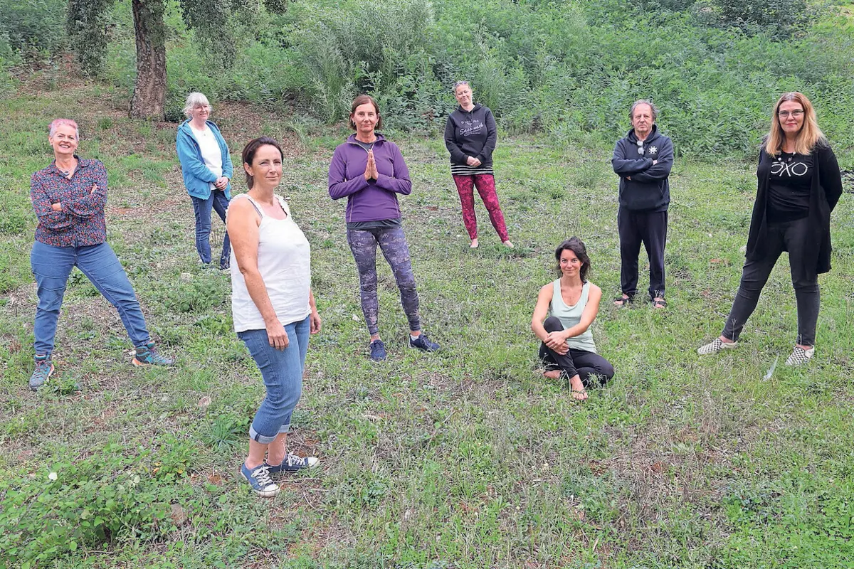 Abigail, Janine, Kicki, Wendy, Jean, Lisa, Sarah e Vanessa escolheram o “verde” da freguesia de Sarzedas para mudar de vida