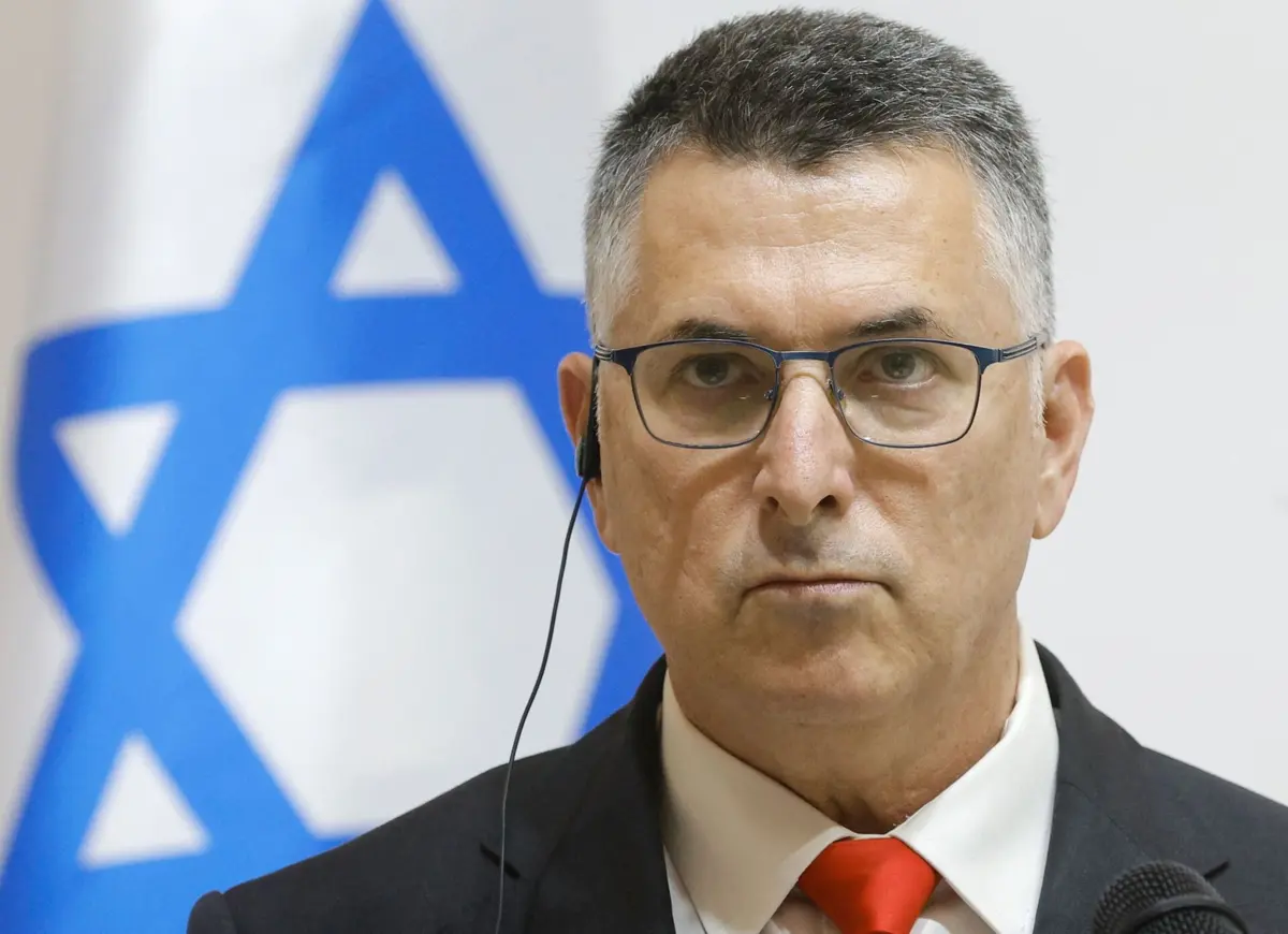 Gideon Saar, ministro dos Negócios Estrangeiros israelita