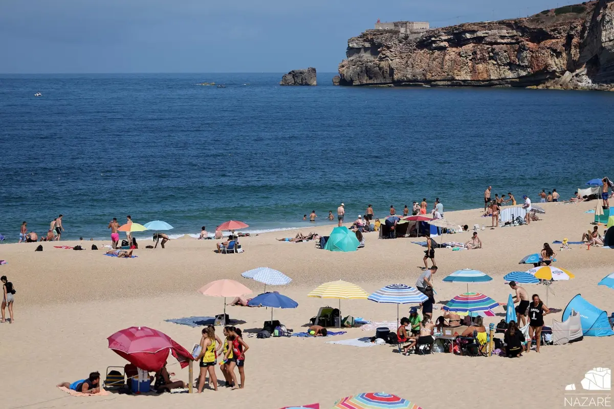 Contaminação na praia da Nazaré leva 70 pessoas a procurar assistência médica