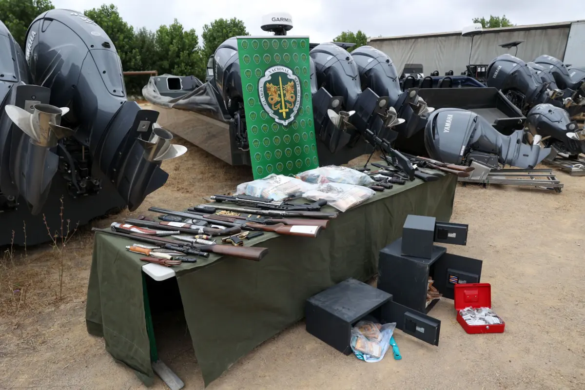 Imagem de contexto do artigo Rede de tráfico desmantelada pela GNR lançava três lanchas à água numa só noite