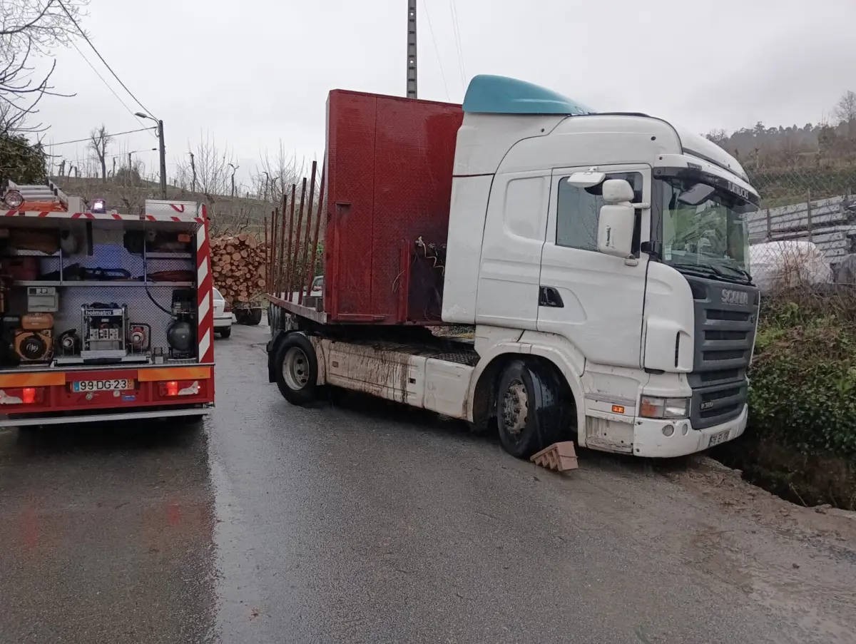 Imagem de contexto do artigo Homem esmagado por camião em Felgueiras