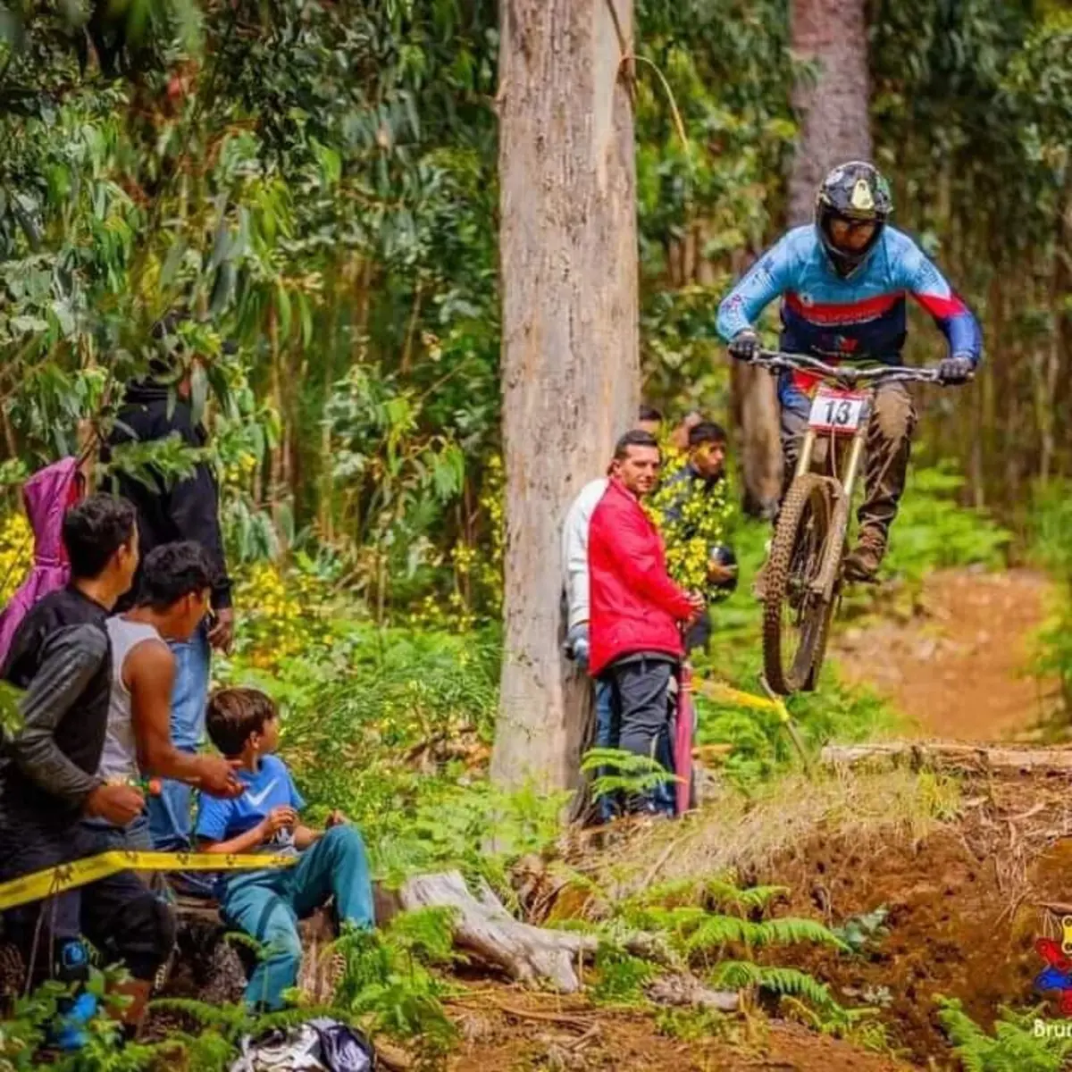 Imagem de João Pestana durante uma prova de BTT