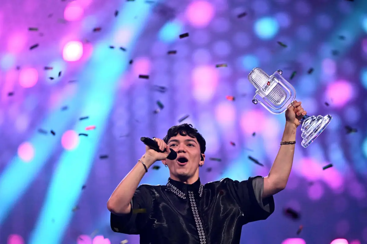 Imagem de contexto do artigo Áustria vence a Eurovisão. Portugal fica em 21.º lugar