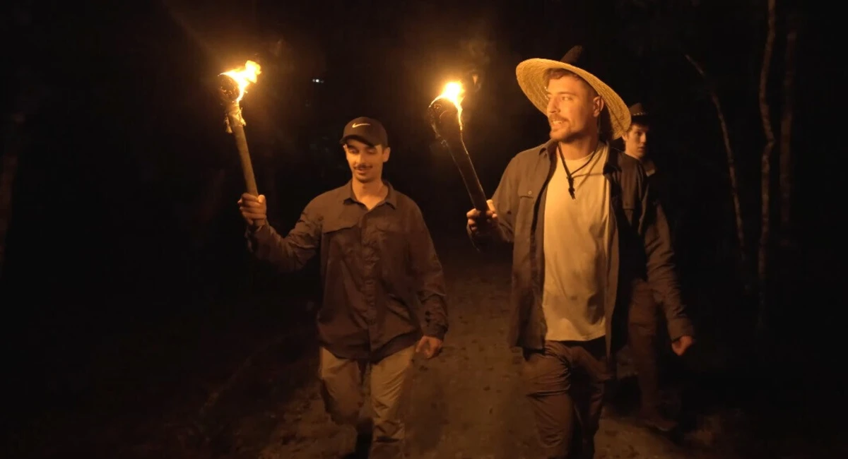 MrBeast teve acesso a áreas restritas